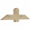 Ekena Millwork Eugene Rough Sawn Timber Gable Bracket, Douglas Fir, 48"W x 14"H x 4"D x 6"F, 7/12 Pitch GBW048X14X0406EUG00RDF - alternate 4